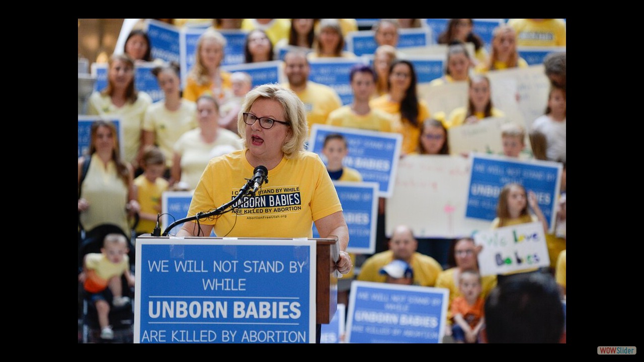 Abortion-Free Utah Coalition Press Conference